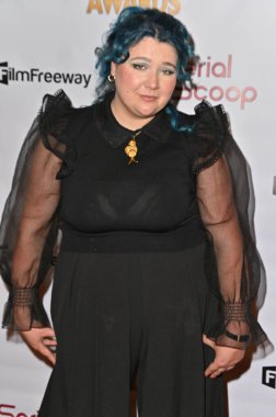 Burbank, CA USA - 15 Mayıs 2023: Giorgiana Lascu 14. Bağımsızlık Serisi Ödüllerine katıldı.