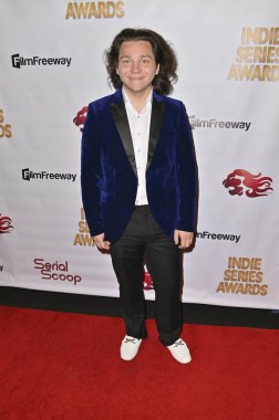 Burbank, CA USA - 15 Mayıs 2023: Bryson Robinson 14. Bağımsızlık Serisi Ödüllerine katıldı.