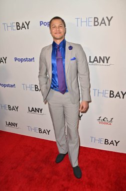 Hollywood, CA USA - 5 Haziran 2924: Najee De-Tiege, The Bay Sezon 9 ve Gündüz Emmy Kutlamaları 'na katıldı.