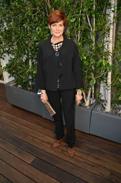 stock image West Hollywood, CA USA - June 4, 2024: Carolyn Hennesy attends Aspiring Magazine's Summer Issue Launch featuring Carolyn Hennesy