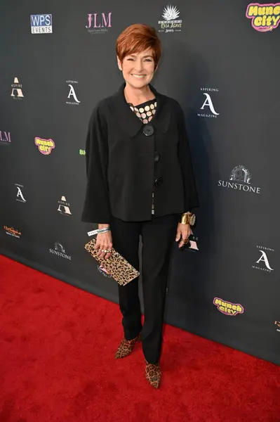 stock image West Hollywood, CA USA - June 4, 2024: Carolyn Hennesy attends Aspiring Magazine's Summer Issue Launch featuring Carolyn Hennesy