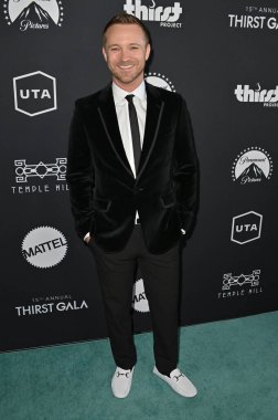 Beverly Hills, CA USA - 18 Mayıs 2024: Michael Welch Susuzluk Projeleri 15. Yıllık Susuzluk Galasına katıldı.