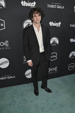 Beverly Hills, CA USA - 18 Mayıs 2024: Zachary Gordon 15. Susuzluk Projeleri galasına katıldı.