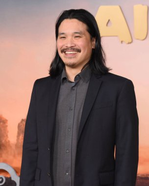 Hollywood, CA USA - 15 Şubat 2024: Justin Wong Netflix 'in Avatar Son Hava Bükücü filminin galasına katıldı.