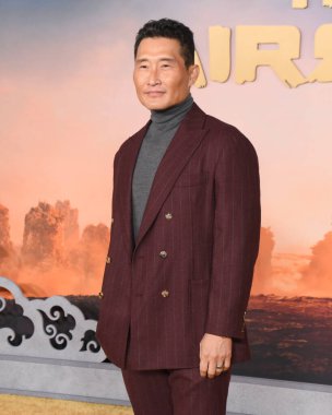 Hollywood, CA USA - 15 Şubat 2024: Daniel Dae Kim Netflix 'in Avatar Son Hava Bükücü filminin galasına katıldı.