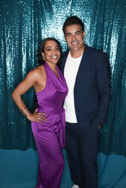 Los Angeles, CA USA - October 21, 2023. Elia Cantu, Galen Gering attends Days of Our Lives Day of Days event. clipart