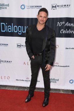 Beverly Hills, CA USA - 17 Mayıs 2023: Brandon Barash Dans ve Diyaloglar 10. Yıldönümü partisine katıldı