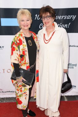 Beverly Hills, CA USA - 17 Mayıs 2023: Johanna Siegman, Dee Wallace Dans ve Diyaloglar 10. Yıldönümü partisine katıldı