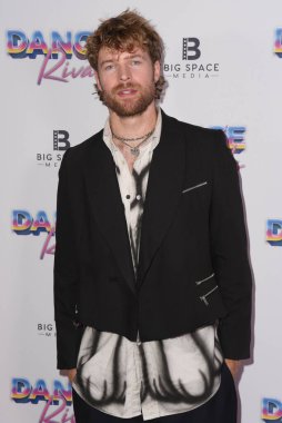 Beverly Hills, CA USA - 14 Temmuz 2024: Rhett Wellington Dance Rivals filminin galasına katıldı