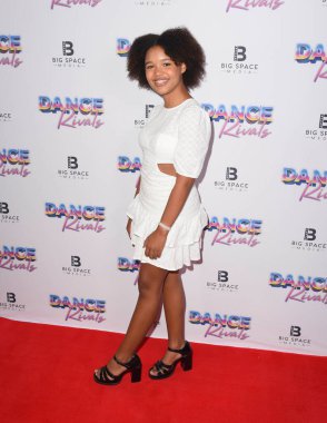 Beverly Hills, CA USA - 14 Temmuz 2024: Bella Blanding Dance Rivals filminin galasına katıldı