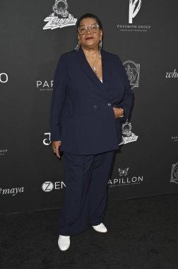 Venice, CA USA - 20 Temmuz 2024: Marsha Warfield Whoopi ile Akşam Yemeğine Katılıyor
