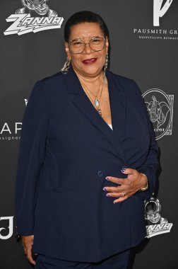 Venice, CA USA - 20 Temmuz 2024: Marsha Warfield Whoopi ile Akşam Yemeğine Katılıyor