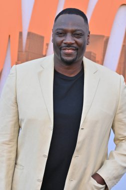 Hollywood, CA USA - 12 Ağustos 2024: Adewale Akinnuoye-Agbaje Netflix 'in The Union galasına katıldı.