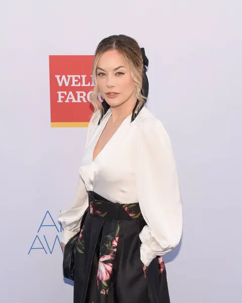 stock image Los Angeles, CA USA - September 23, 2023: Annika Noelle attends Project Angel Food's Angel Awards.