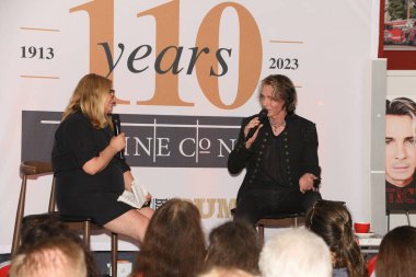 Los Angeles, CA USA - July 24, 2023: Rick Springfield attends The Engine Co No 28 110th Anniversary Celebration with Rick Springfield clipart