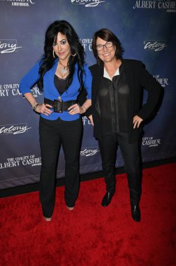 Burbank, CA USA - September 7, 2024: Heather Provost, Christine Russell attends the opening night of The Civility of Albert Cashier at the Colony Theater. clipart