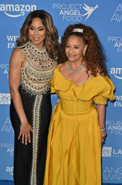 Los Angeles, CA USA - 28 Eylül 2024: Deborah Cox, Debbie Allen Angel Food 'un 2024 Angel Awards projesine katıldı.