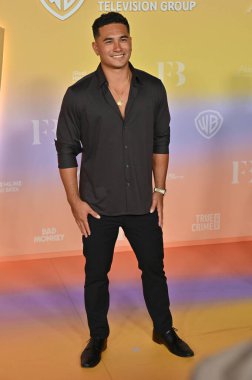 Los Angeles, CA USA - 10 Ekim 2024: Kekoa Kekumano Warner Bros. Television Group 'un Sonbahar TV sezonu kutlamalarına katıldı.