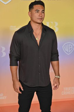 Los Angeles, CA USA - 10 Ekim 2024: Kekoa Kekumano Warner Bros. Television Group 'un Sonbahar TV sezonu kutlamalarına katıldı.