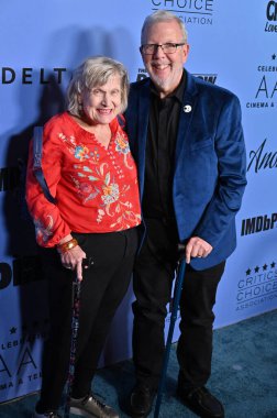 Hollywood CA USA - 12 Kasım 2024: Alice Tlusty Maltin, Leonard Maltin Eleştirmenler Derneği 'nin 3. AAPI Sinema & TV Yıllık Kutlamasına katıldı.