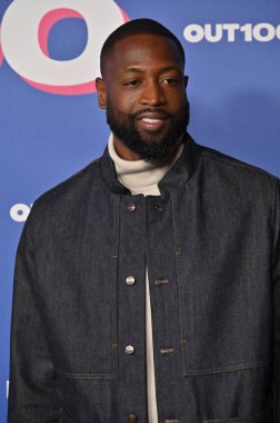 Hollywood, CA USA - 11 Aralık 2024: Dwyane Wade 2024-100 Kutlamasına katıldı.