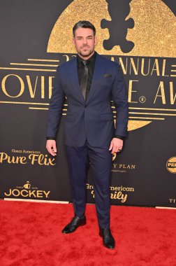 Hollywood, CA USA - 7 Şubat 2025: Jesse Hutch 32. Yıllık İnanç ve Değerler Ödüllerine Katıldı