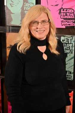 Santa Monica, CA USA - 22 Şubat 2025: Jackie Lewis Supermodel Ateş Yardım Gecesi 'ne katıldı