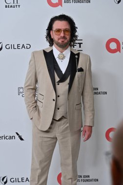 Batı Hollywood, CA USA - 2 Mart 2025: JC Chasez 33. Elton John AIDS Vakfı Akademisi Ödül Töreni 'ne katıldı
