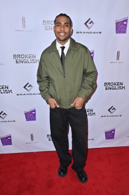 Hollywood, CA USA - 28 Şubat 2025: Deyshaun Tucker Kadın Yönetmenler Derneği Özel Gösterimi 'ne katıldı