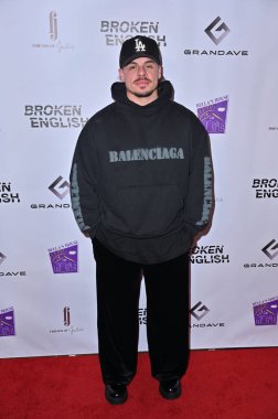 Hollywood, CA USA - 28 Şubat 2025: Casper Smart Kadın Yönetmenler Bursu Özel Gösterimi 'ne katıldı