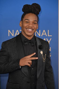 Los Angeles, CA USA - 15 Mart 2025: Terrence Little Gardenhigh 3. Yıllık Çocuk ve Aile Emmy Ödüllerine katıldı