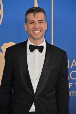 Los Angeles, CA USA - 15 Mart 2025: Alberto Belli 3. Yıllık Çocuk ve Aile Emmy Ödülleri 'ne katıldı