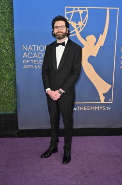 Los Angeles, CA USA - 15 Mart 2025: Morgan Evans 3. Yıllık Çocuk ve Aile Emmy Ödülleri 'ne katıldı