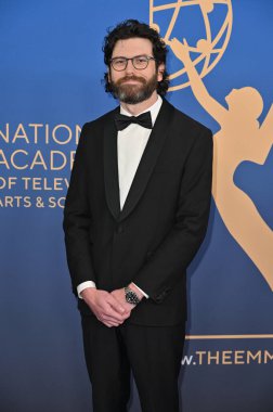 Los Angeles, CA USA - 15 Mart 2025: Morgan Evans 3. Yıllık Çocuk ve Aile Emmy Ödülleri 'ne katıldı