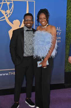 Los Angeles, CA USA - 15 Mart 2025: Anthony C. Hill, Robin Henry 3. Yıllık Çocuk ve Aile Emmy Ödülleri 'ne katıldı.