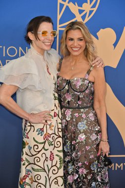 Los Angeles, CA USA - 15 Mart 2025: Traci Paige Johnson, Angela Santomero 3. Yıllık Çocuk ve Aile Emmy Ödülleri 'ne katıldı