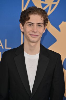 Los Angeles, CA USA - 15 Mart 2025: Jacob Tremblay 3. Geleneksel Çocuk ve Aile Emmy Ödülleri 'ne katıldı