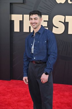 Hollywood, CA USA - 24 Mart 2025: Trevor Tordjman Apple TV 'ye katıldı The Studio World Premiere Screening