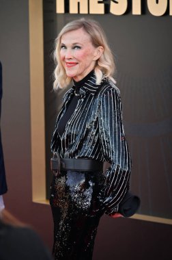 Hollywood, CA USA - 24 Mart 2025: Catherine O 'Hara Apple TV' ye katıldı The Studio World Premiere Screening