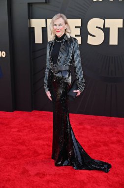 Hollywood, CA USA - 24 Mart 2025: Catherine O 'Hara Apple TV' ye katıldı The Studio World Premiere Screening