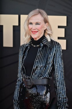 Hollywood, CA USA - 24 Mart 2025: Catherine O 'Hara Apple TV' ye katıldı The Studio World Premiere Screening
