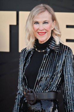 Hollywood, CA USA - 24 Mart 2025: Catherine O 'Hara Apple TV' ye katıldı The Studio World Premiere Screening