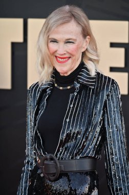 Hollywood, CA USA - 24 Mart 2025: Catherine O 'Hara Apple TV' ye katıldı The Studio World Premiere Screening