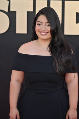 Hollywood, CA USA - 24 Mart 2025: Keyla Monterroso Mejia Apple TV 'ye katıldı The Studio World Premiere Screening
