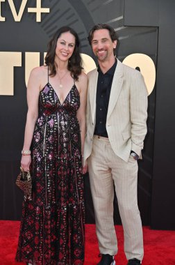 Hollywood, CA USA - 24 Mart 2025: NAME Apple TV 'ye katılıyor The Studio World Premiere Screening