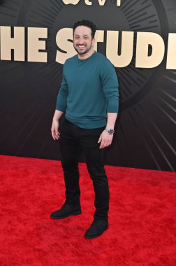 Hollywood, CA USA - 24 Mart 2025: NAME Apple TV 'ye katılıyor The Studio World Premiere Screening