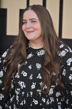 Hollywood, CA USA - 24 Mart 2025: Aidy Bryant Apple TV 'ye katıldı The Studio World Premiere Screening