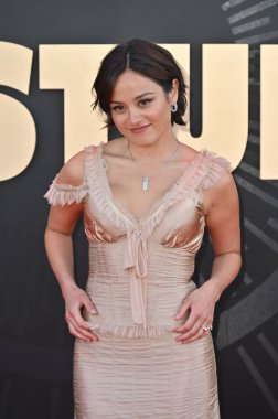 Hollywood, CA USA - 24 Mart 2025 Chase Sui Wonders Apple TV 'ye katıldı The Studio World Premiere Screening