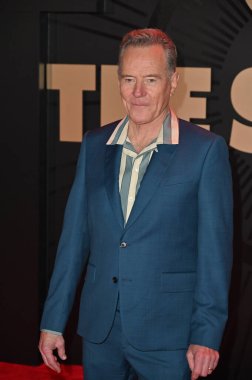 Hollywood, CA USA - 24 Mart 2025: Bryan Cranston Apple TV 'ye katılıyor The Studio World Premiere Screening