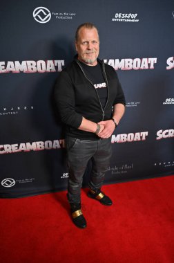Hollywood, CA USA - 26 Mart 2025: Christian Beckman Screamboat filminin galasına katıldı